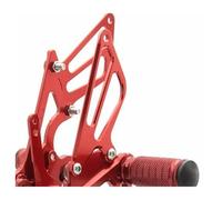 Reposapiés Traseros De Aluminio Ajustables Motocicleta para CBR1000RR 2004-2007 Pie Motocicleta Estriberas(4)