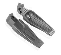 Reposapiés Traseros for Pasajero for Yamaha Tmax 530 T-MAX DX Sx 2012-2019 Tech MAX 500 XP500 560 2019-2023(Gray)