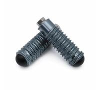 Reposapiés Traseros Moleteados Para Suzuki GSXR 600 750 1000 K1-K4 SV650S SV1000/S(GRIS)