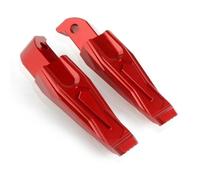 Reposapiés Traseros Reposapiés Del Pasajero | Para Yamaha Tmax 530 T-max dx sx Tech Max Tmax 500 XP500 Tmax 560 LIANGYIMEI(Red)