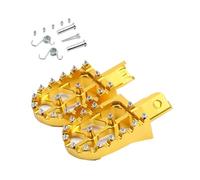 Reposapiés Universal motocicleta para Honda CRF XR 50 70 110 M2R SDG DHZ SSR, CNC, Pit Bike(Golden)