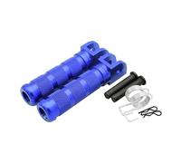 Reposapiés Universales Para CB50R CB125R CB250R CB300R CBR250RR CBT600RR CBR1000RR CBR250R CBR300R Pedal Reposapiés Aluminio CNC(Blue)