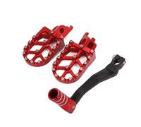 Reposapiés Universales Para CRF250L CRF250M 2013-2021 CRF300L RALLY Palanca Cambio Marchas Clavijas Reposapiés Pedales Estriberas Aluminio CNC(Set)