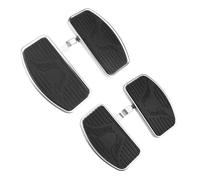 Reposapiés Universales para Motocicleta Delanteros Traseros Y Anchos para Y Conductor Pie Motocicleta Estriberas(3)