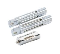 Reposapiés Universales Para Sportster Para Dyna Fatboy Breakout Para Softail Para Touring Roadking VRSC Delantero Trasero Palanca Cambio CNC Aluminio CNC(E set)