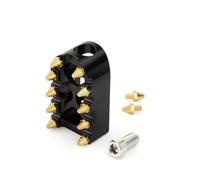 Reposapiés Universales Para Sportster XL 883 Para Softail Fatboy Para Touring Para Dyna FLD MX Palanca Cambios Pedales Freno Clavijas Aluminio CNC(01)