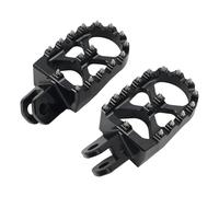 Reposapiés Universales Para Suzuki DRZ400S DRZ400SM DR-Z 400S FR-Z 400SM 2000-2024 Apoyapiés De Motocicleta Reposapiés Pedales Apoyo Aluminio CNC(Black)
