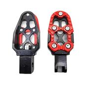 reposapiésde Accesorios Modificados Motocicleta Pedal Pie Trasero Estriberas Antideslizantes Apoyo(Rouge)