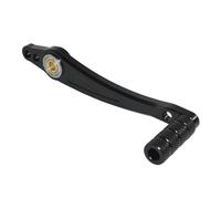 Repose-Pieds Moto Pedal De Cambio O Palanca Freno con Cojinetes Dobles Ajustables CNC para Motocicleta Estriberas Traseras Universales Y Kit Reposapiés(Right - Black)