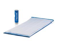Repose - Superposición de colchón Individual para aliviar la presión y Bomba Manual - Colchón Individual de presión Inflable - Ayuda a prevenir úlceras por presión y úlceras por presión