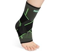 ReposeFeet Tobillera para Esguince - Soporte Tobillo con Compresión Estabilizadora Ajustable - Ideal para Recuperación y Deporte - Hombre y Mujer (XL)