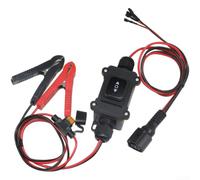 Reposicionador de pistón de freno eléctrico, 12 V/24 V, herramienta de restablecimiento de frenos de un solo botón, kit para automóviles sin PC, herramienta de pinza de freno motorizada, 12 V, 24 V