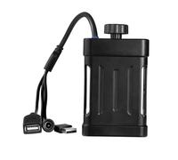 Repositorio de batería 18650 genérico USB recargable caja de baterías indica que es adecuado para la luz del ciclista y el teléfono Accesorios de ciclismo Fuente de alimentación
