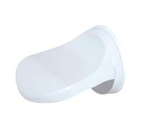 Reposo en pie, Soporte de Ducha, 6.1x4.53x1.18 Pulgadas de succión, Herramienta de PVC, diseño Compacto para Uso de baño, Vida de apartamento, Espacios para el hogar, Habitaciones de Dormitorio