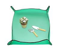 Repotting Mat - 1x1m Waterproof Leak Proof Garden Mat, Foldable Planting Work, Easy Clean Gardening Accessory, Durable Kit | Indoor Plant Care, Flower Arranging, Pruning Tasks, Home Gardening