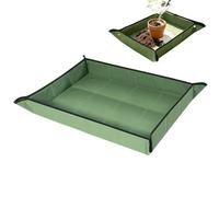 Repotting Mat, Plant Potting Tray, 41 Inch Extra Large Dirt Control Mat, for Garden Yard Patio Balcony Lawn Home Dorm Apartment Use, Gardening Work Mats, Indoor Plant Repotting Protection