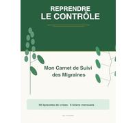 Reprendre le Contrôle - Mon Carnet de Suivi des Migraines: Journal de bord complet pour identifier vos déclencheurs, mesurer vos crises et préparer ... 0-3 | 90 épisodes | 6 bilans mensuels