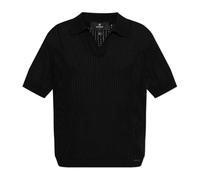 REPRESENT - Beverly Knit Polo - Tops - Hombre - Negro - L -