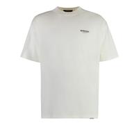 REPRESENT - Camiseta de cuello redondo de algodón - Tops - Hombre - Blanco - L -