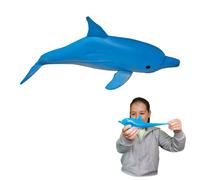 Representantes Pals - Toy elstico Dolphin de Deluxebase. Rplicas de animales sper elsticas que se sienten realmente bien para los nios