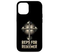 Representantes para el Redentor Christian Fitness Gym Motivación Carcasa para iPhone 12/12 Pro