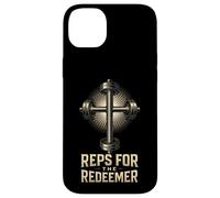 Representantes para el Redentor Christian Fitness Gym Motivación Carcasa para iPhone 14 Plus