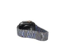 Representative con correa magnética de reloj de fibra de carbono de color aplicable para Apple Watch I Watch7/6/5/4/3/SE Fashion Business, 44 45 49mm, Fibra de carbono, No