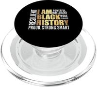Represento la Diversidad de melanina de la Historia Negra PopSockets PopGrip para MagSafe