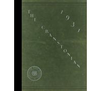 (Reprint) 1931 Yearbook: Cranston High School East, Cranston, Rhode Island