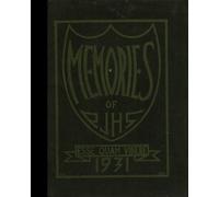 (Reprint) 1931 Yearbook: Port Jervis High School, Port Jervis, New York