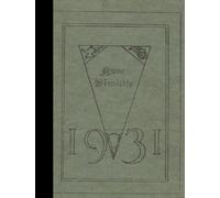 (Reprint) 1931 Yearbook: University High School, Ann Arbor, Michigan