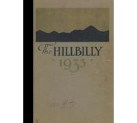 (Reprint) 1933 Yearbook: Asheville High School, Asheville, North Carolina