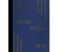 (Reprint) 1959 Yearbook: Notre Dame High School, Berlin, New Hampshire