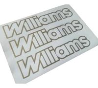 Reproducción de calcomanías laterales traseras Clio Williams, para Renault Clio, para coches de carreras de bolsillo Rocket Touge Drift