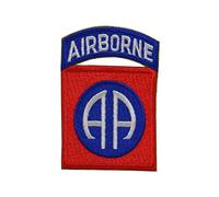 Reproducción World War 2 US 82nd Parche de brazo aerotransportado