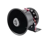 Reproductor Altavoces Audio Altavoz De Sirena Policía para Coche, 200W, Advertencia Emergencia, Alarma Súper Fuerte, Tono Sonido, Bomberos, 12V Y 24V