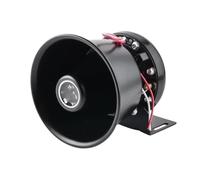 Reproductor Altavoces Audio Altavoz De Sirena Policía para Coche, 300W, Advertencia Emergencia, Alarma Súper Fuerte, Tono Sonido, Bomberos, 12V Y 24V