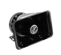 Reproductor Altavoces Audio Altavoz De Sirena Policía para Coche, 300W, Advertencia Emergencia, Alarma Súper Fuerte, Tono Sonido, Bomberos, 12V Y 24V