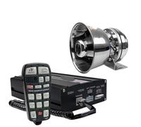 Reproductor Altavoces Audio Sirena De Coche, Alarma 200 W, Modificada para Abrir La Carretera, Altavoz Publicitario Propaganda, para 12/24 V