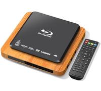 Reproductor Blu Ray, 1080p Full HD Dolby Surround Sound A 1 Blu-Ray Reproductor de DVD para todas las regiones, conexión HDMI/USB/AV, reproductor de disco Blue Ray para TV/RV/Cine en casa/coche, PAL