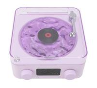 Reproductor Bluetooth The Waves, Tocadiscos Vintage Waves Altavoz Bluetooth, Mini Altavoces Portátiles Retro para Dormir, Tocadiscos Retro Waves con Luz Ambiental para Cámara