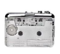 Reproductor convertidor digital de cinta de casete transparente a MP3, convertidor de música y audio, 11,4 cm x 8,2 cm x 3,3 cm