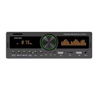 Reproductor de Audio para Coche MP3 de 1 DIN, Bluetooth, Control Remoto, USB/Aux, SD, Cargador Móvil, 4 Canales X 60W