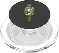 Reproductor de Bebidas Pickleball Life Paddle Word Cloud PopSockets PopGrip para MagSafe
