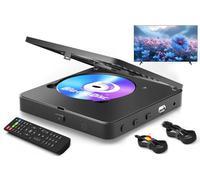 Reproductor de Blu Ray 1080P Reproductor de Discos Blu Ray para Cine en Casa reproduce todos los DVD y Blu Rays de la Región B 2 compatible con USB de 128GB con salida HDMI y AV incluido convertidor