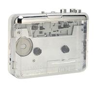 Reproductor de Casete Portátil, Convertidor de Casete USB a MP3, Reproductor de Casete con Conector para Auriculares de 3,5 Mm, Compatible con Mac Y PC