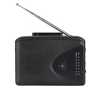 Reproductor de Casete Portátil, Multifunción de Estilo Clásico, Compatible con Radio Am FM, Reproductor de Cinta Compacto Estéreo, Grabadora de Casete de Radio Am FM con Altavoces Integrados