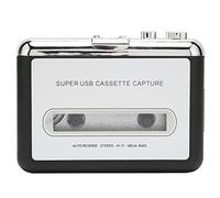 Reproductor de Casete Portátil, Reproductor de Cinta de Casete a Convertidor de MP3 con Auriculares, Reproductor de Casete Personal Retro para Computadoras Portátiles