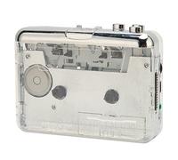 Reproductor de Casete Portátil, Reproductor de Cinta, Reproductor de Cinta de Casete con Marcha Atrás Automática con Conector para Auriculares de 3,5 Mm, Convertidor de Casete a MP3 Tipo C