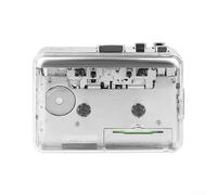 Reproductor de casete transparente a convertidor MP3, grabadora de cubierta de cinta USB para conversión de audio digital, portátil para WALKMAN con sonido de alta fidelidad, diseño compacto de 270 g